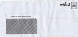 Great Britain, 2021. "Whistl"  Prepaid  DL Window Envelope. Delivered  Royal Mail C9 10002 - Interesting - Cartas & Documentos