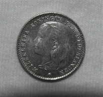 Silber/Silver Niederlande/Netherlands Wilhelmina As Child, 1897, 10 Cents VZ/XF - 10 Cent