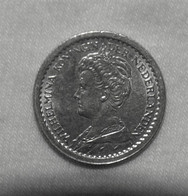 Silber/Silver Niederlande/Netherlands Wilhelmina, 1913, 10 Cents Pfr/MS 63 - 10 Cent