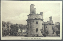 CPA 29 CLEDER - Ruines De Kerdournadeac'h - Collection Cautour 14 - Réf. B 95 - Cléder