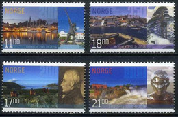 Norway 2016 Architecture, Monuments, City Anniversaries MNH** - Unused Stamps