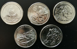 Série 5 Quarter Dollar USA Intégralité 2012 UNC - 2010-...: National Parks