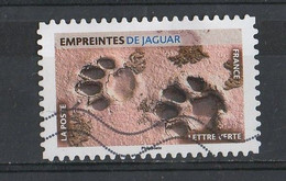 France 2021  YT / 1960  Empreintes Jaguar - Used Stamps