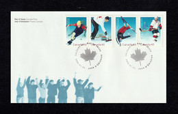 CANADA 2002 Winter Olympic Games, Salt Lake City: First Day Cover CANCELLED - 2001-2010