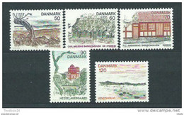 LOTE 2208  ///   DINAMARCA 1974    YVERT N° 574/578 **MNH       LIQUIDATION!!!!!!! - Nuevos