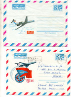 Urss173 2 Aerogrammes - Used Stamps