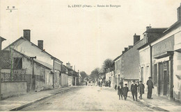 CPA FRANCE 18  "Levet, Route De Bourges" - Lere