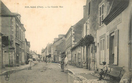 CPA FRANCE 18  "Léré, La Grande Rue " - Lere