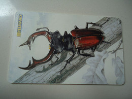 CZECH    USED CARDS FLOWERS  INSECTS - Other & Unclassified