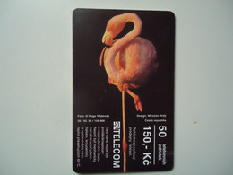 CZECH REPUBLIC USED PHONECARDS  BIRDS - Telefoon