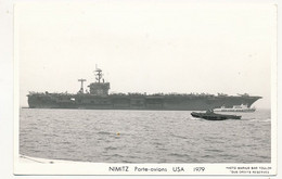 CPSM Photographique - NIMITZ - Porte-Avions - USA - 1979 - Warships
