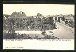 AK Naunhof, Oberförsterei Und Blick Auf Die Langestrasse - Naunhof