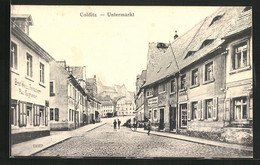 AK Colditz, Strasse Am Untermarkt - Colditz