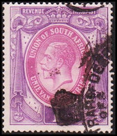 1913-1924. UNION OF SOUTH AFRICA. Georg V. REVENUE INKOMST. 1 S. () - JF420369 - Officials