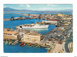 CAGLIARI:  PANORAMA  DEL  PORTO  -  PER  LA  SVIZZERA  -  FG - Cagliari