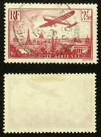 N° PA 11 2F50 AVION Survolant PARIS TB Oblit Cote 9€ - 1927-1959 Oblitérés