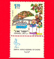 Nuovo - MNH - ISRAELE - 1997 - Musica E Danza - Cori - Zimriya - 1.10 - Unused Stamps (with Tabs)