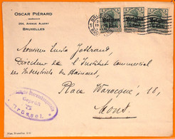 99041 - German BELGIUM - POSTAL HISTORY -    COVER  1916 - OC38/54 Belgian Occupation In Germany