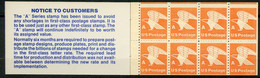 Etats-Unis, Yvert Carnet 1201a** Découpe Déplacée, Scott Booklet 1736a Miscut Pane**, MNH - 1941-80