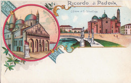 PADOVA - VEDUTINE MULTIVUES - BASILICA S. ANTONIO E CHIESA S. GIUSTINA - FORMATO PICCOLO - NUOVA - Padova (Padua)