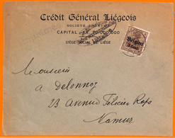 99051 - BELGIUM German Occupation - POSTAL HISTORY -   COVER From LUTTICH - OC38/54 Belgian Occupation In Germany