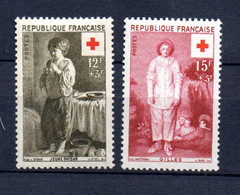 France--1956--Croix-Rouge  Tp    N° 1089   Et  1090 --NEUFS   GOMME D'ORIGINE......cote  7.10 €..............à Saisir - Red Cross