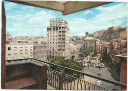 F3534 Cagliari - Piazza Jenne E Il Grattacielo - Auto Cars Voitures / Viaggiata 1963 - Cagliari