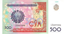 500 Som Kirgistan 1999 UNC - Kirghizistan