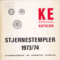 Denmark KE Special Katalog Stjernestempler & Esrumtype Stempler 1973/74 (5 Scans) - Other & Unclassified