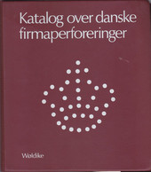 Denmark Specialized Catalogue Katalog Over Danske Firmaperforeringer Danish Perfins Peforé Firmenlochungen 1990 - Sonstige & Ohne Zuordnung