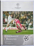 Football Program UEFA Champions League 1998-99 Real Madrid Spain - Dynamo Kyev Ukraine - Libri