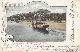 5633) BLANKENESE - Elbestrand Mit Süllberg - Tolle LITHO 09.04.1902 !! - Blankenese