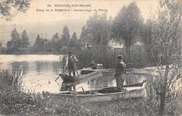 CPA 08 NOUVION SUR MEUSE ETANG DE LA BALLASTIERE RENDEZ VOUS DE PECHE - Autres & Non Classés