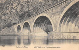 CPA 08 LAIFOUR LE PONT DU CHEMIN DE FER - Autres & Non Classés