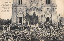 CPA 08 LA FEDERATION DES OEUVRES DE JEUNES FILLES DES ARDENNES A NEUVIZY LA FOULE - Andere & Zonder Classificatie