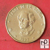 DOMINICANA 1 PESO  1992 -    KM# 80,1 - (Nº43070) - Dominicaanse Republiek