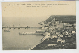 PORT EN BESSIN - La Ville Et Les Falaises - Port-en-Bessin-Huppain