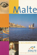 F113 / CARTE Publicitaire Advertising Card Cart' Com CPM Cartcom MALTE  Tourisme ILE MEDITERRANEE - Malte