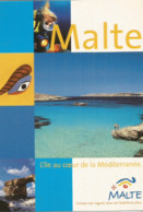 F113 / CARTE Publicitaire Advertising Card Cart' Com CPM Cartcom MALTE  Tourisme ILE MEDITERRANEE - Malte