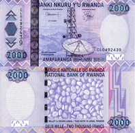 Rwanda / 2.000 Francs / 2007 / P-36(a) / UNC - Ruanda