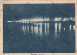 CARTOLINA  SENIGALLIA,ANCONA,MARCHE,NOTTURNO,VACANZE,PORTO,SOLE,MARE,SOLE,ESTATE,BARCHE A VELA,SPIAGGIA,VIAGGIATA 1940 - Ancona