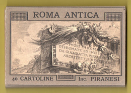 ITALIE . ROMA ANTICA . Inc. PIRANESI . 40 CARTOLINE . EDIZ. BRUNNER & C.- Réf. N°31638 - - Collezioni & Lotti