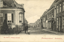 Nederland, DOETINCHEM, Hamburgerstraat Met Hotel (1908) Ansichtkaart - Doetinchem