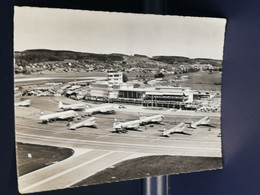 AK   Schweiz Zürich Kloten  Zeitraum Ca. 1950-1960 Keine Düsenflugzeuge - Kloten