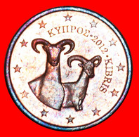 • JUST PUBLISHED ~ GREECE: CYPRUS ★ 2 CENTS 2012 MINT LUSTRE! 2 SOLD! LOW START ★ NO RESERVE! - Zypern