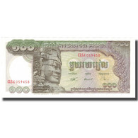 Billet, Cambodge, 100 Riels, Undated (1957-75), KM:8b, SPL+ - Cambodge