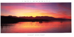 (QQ 46) Australia - QLD  (21 X 10 Cm) Port Douglas Sunset - Great Barrier Reef