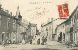 / CPA FRANCE 88 "Bulgnéville, La Belle Rue" - Bulgneville