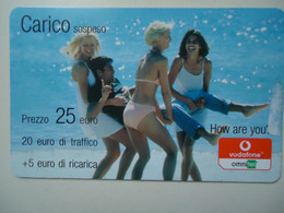 ITALY  USED  PREPAID  CARDS - Other & Unclassified