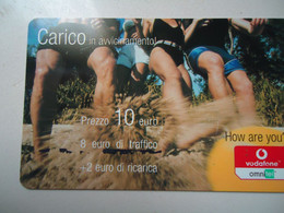 ITALY  USED  PREPAID  CARDS - Other & Unclassified